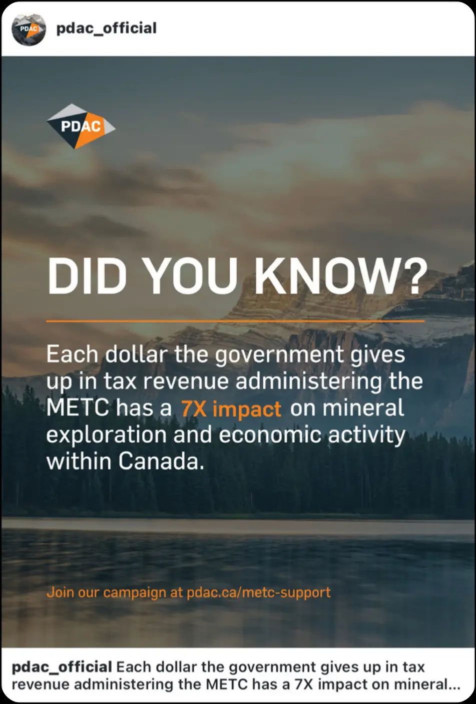 PDAC mineral exploration tax-impact post