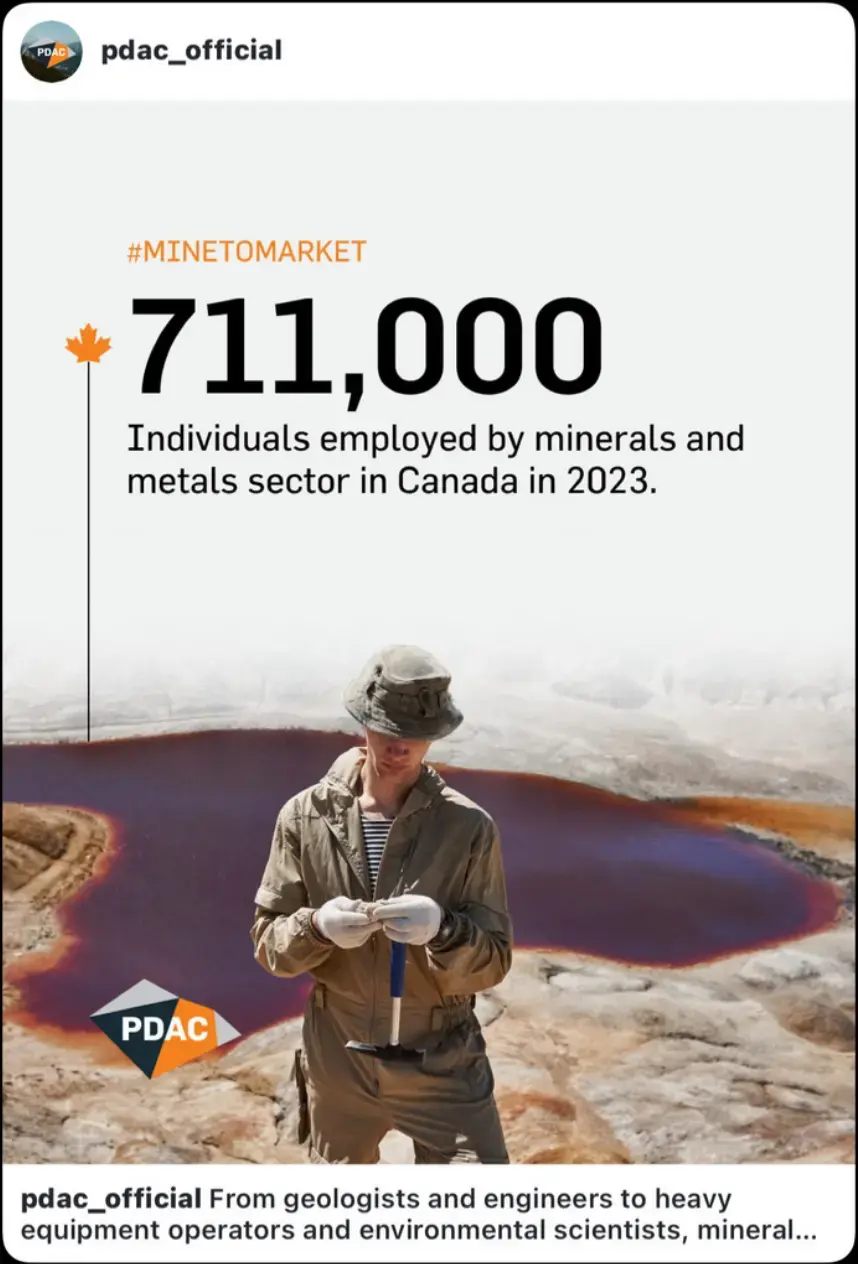 Mining and metals employment statistic post