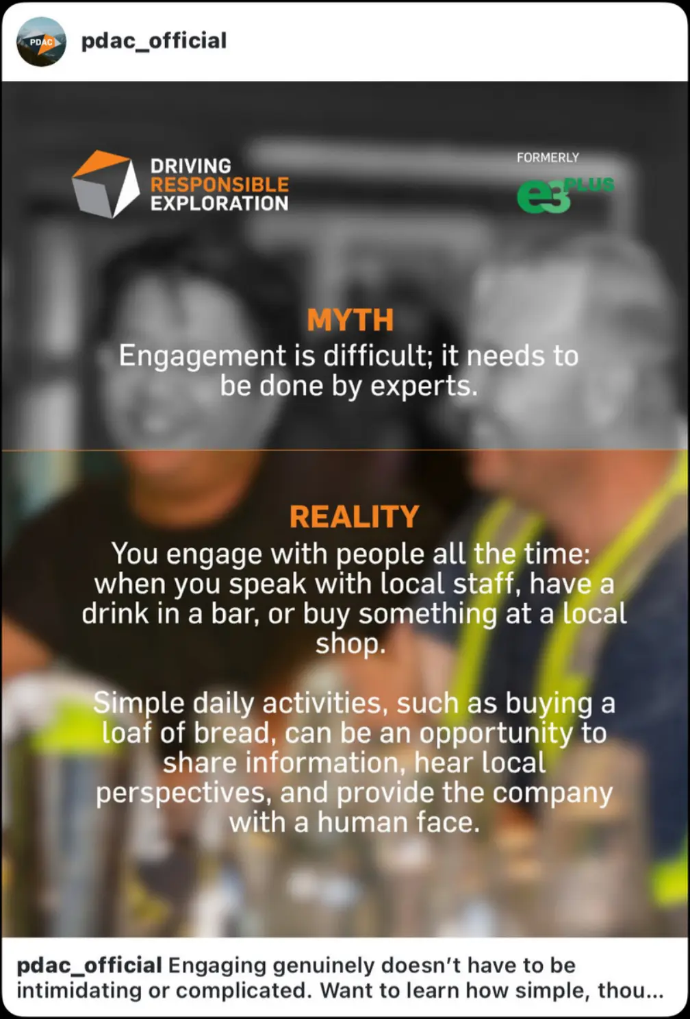 Community engagement myth and reality post, part two